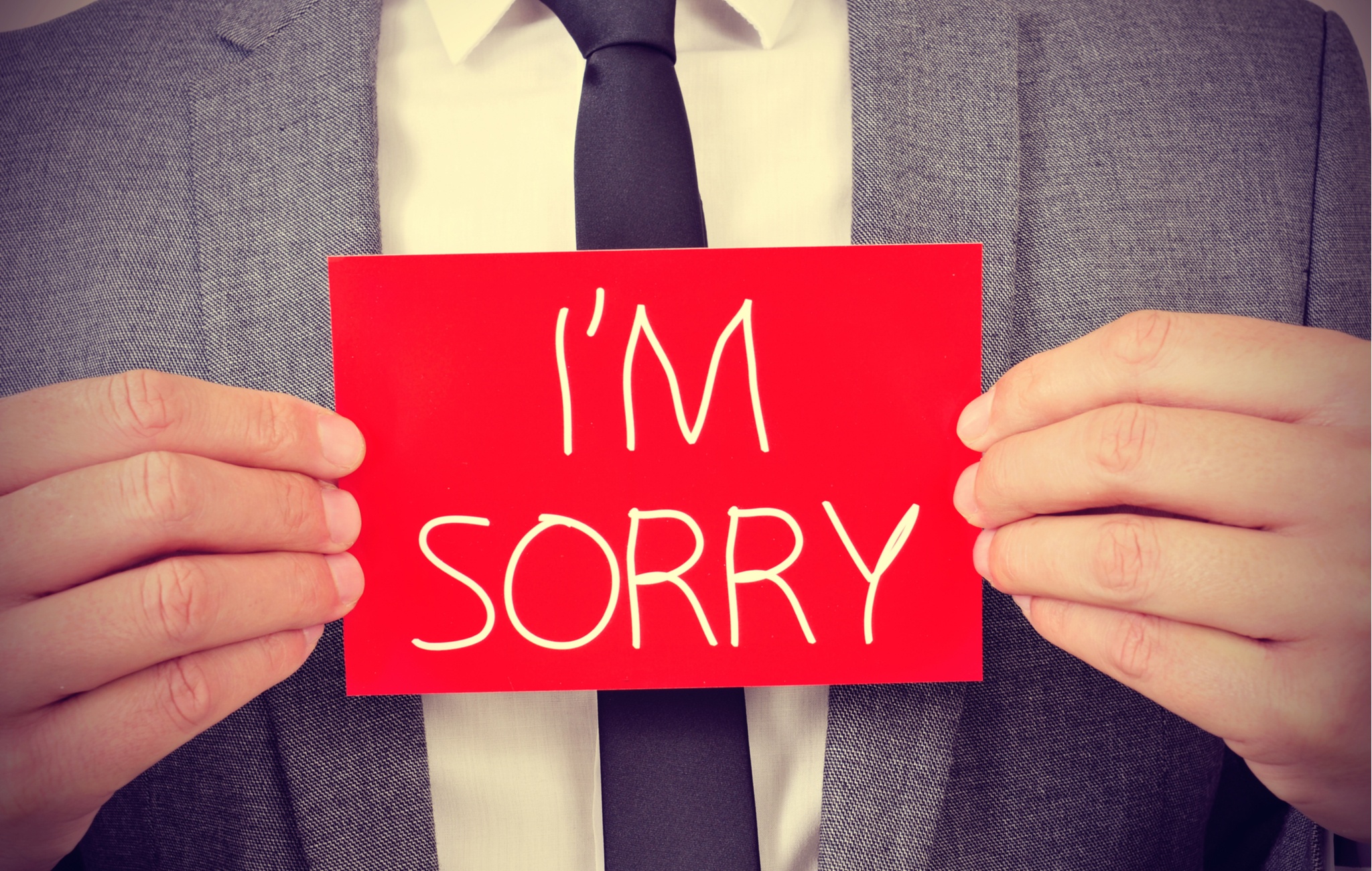 I'm sorry